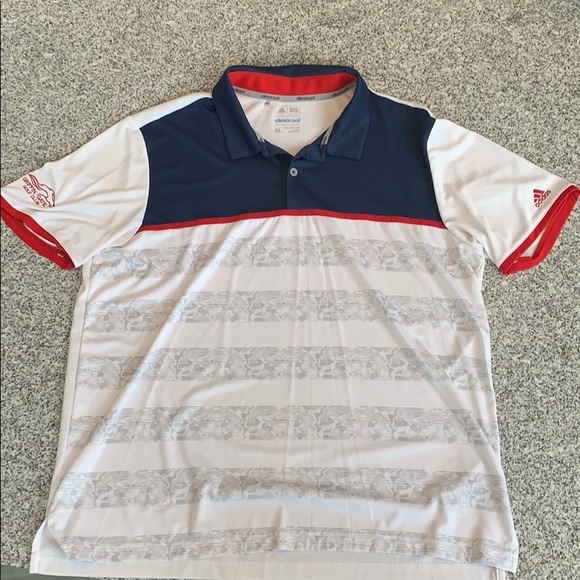 New, Men’s XL Adidas Climacool premium golf shirt - Picture 1 of 5